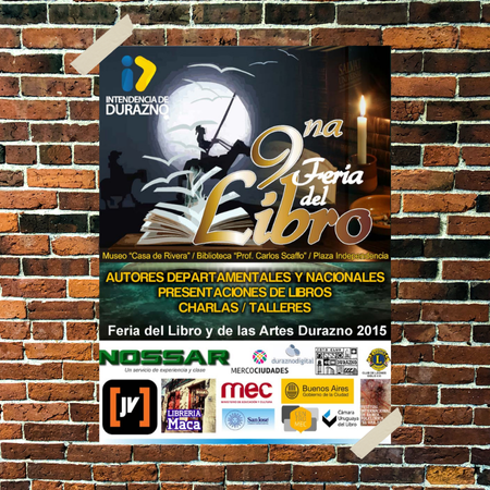 9ª Feria del Libro y de las Artes - Durazno 2015