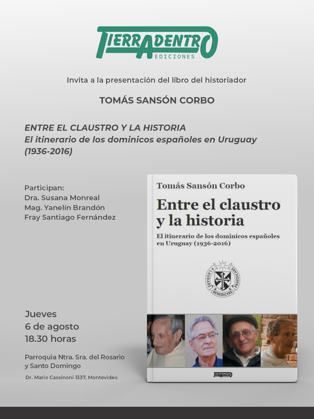 INVITACION Entre el claustro