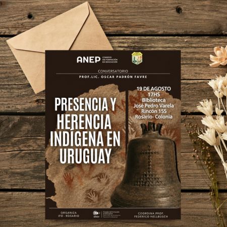 Conversatorio en Rosario, Colonia con Óscar Padrón Favre