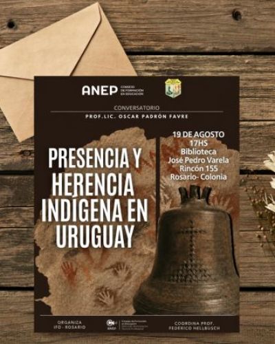 Conversatorio en Rosario, Colonia con Óscar Padrón Favre